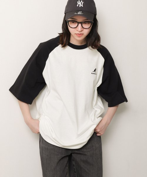 ZIP FIVE(ジップファイブ)/KANGOL×ZIPFIVE　ピスネーム入りピグメント2タイプ半袖Tシャツ/img01