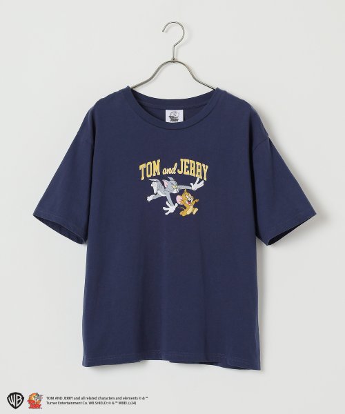 Honeys(ハニーズ)/トムとジェリー／Ｔシャツ トップス Tシャツ カットソー 半袖 綿100％ /img03