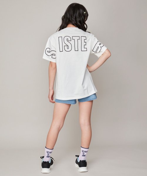 SISTER JENNI(シスタージェニィ)/防蚊バックロゴBIGTシャツ/img01
