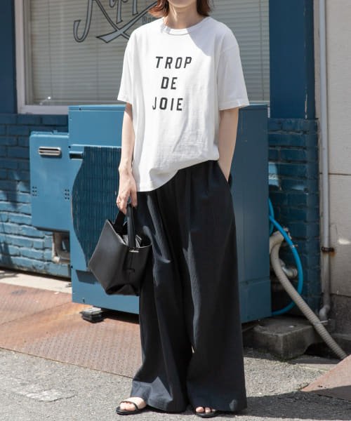 URBAN RESEARCH DOORS(アーバンリサーチドアーズ)/FORK&SPOON　フロッキーロゴプリントTシャツ/img07