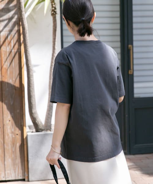 URBAN RESEARCH DOORS(アーバンリサーチドアーズ)/FORK&SPOON　フロッキーロゴプリントTシャツ/img10