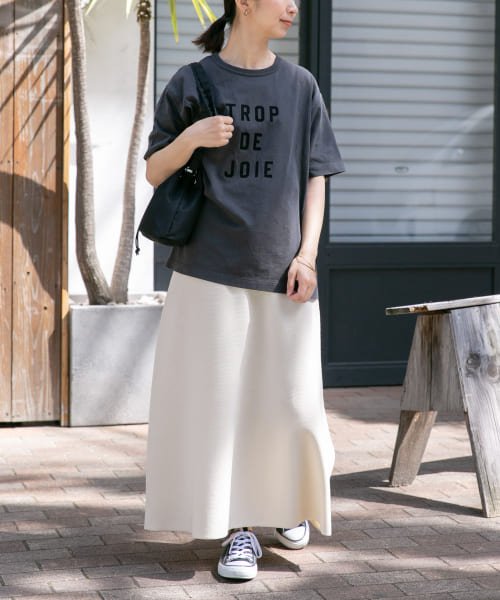 URBAN RESEARCH DOORS(アーバンリサーチドアーズ)/FORK&SPOON　フロッキーロゴプリントTシャツ/img13