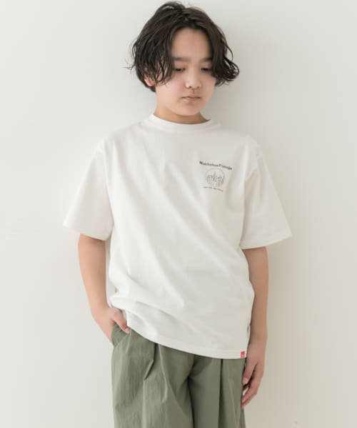 URBAN RESEARCH DOORS（Kids）(アーバンリサーチドアーズ（キッズ）)/『親子リンク』『WEB/一部店舗限定サイズ』『別注』　1ポイント プリントTシャツ(KIDS)/img01