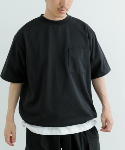 ITEMS URBANRESEARCH(アイテムズアーバンリサーチ（メンズ）)/『イージーケア/UVカット』高機能×吸水速乾ショートスリーブカットソー/img13