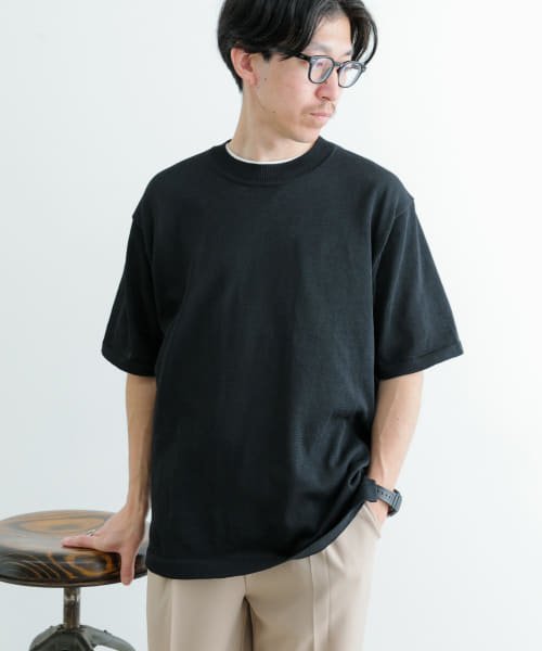 ITEMS URBANRESEARCH(アイテムズアーバンリサーチ（メンズ）)/マシンウォッシャブル×速乾 ニットTシャツ/img15