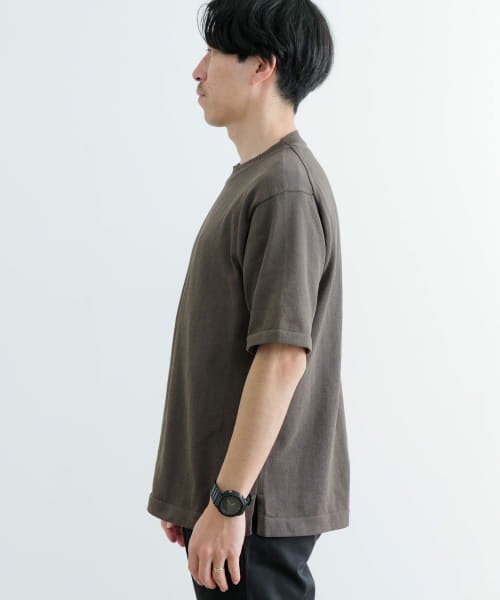 ITEMS URBANRESEARCH(アイテムズアーバンリサーチ（メンズ）)/マシンウォッシャブル×速乾 ニットTシャツ/img23