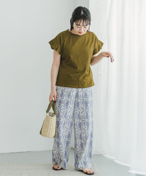 ITEMS URBANRESEARCH(アイテムズ アーバンリサーチ（レディース）)/オリガミタックTシャツ/img12