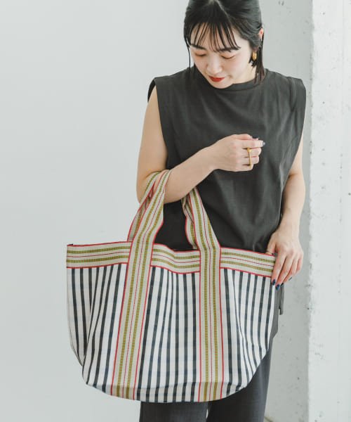 ITEMS URBANRESEARCH(アイテムズ アーバンリサーチ（レディース）)/ビニールトートバッグ/img01