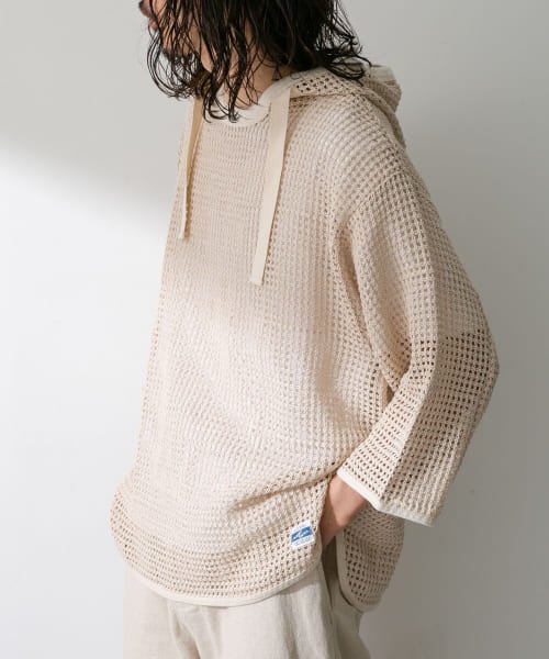 URBAN RESEARCH Sonny Label(アーバンリサーチサニーレーベル)/ARMY TWILL　Cotton Mesh Hoodie/img01