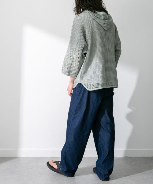 URBAN RESEARCH Sonny Label(アーバンリサーチサニーレーベル)/ARMY TWILL　Cotton Mesh Hoodie/img09