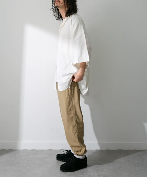 URBAN RESEARCH Sonny Label(アーバンリサーチサニーレーベル)/ARMY TWILL　C/L Slab Half－Sleeve Big Shirts/img07