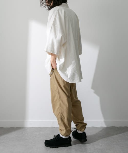 URBAN RESEARCH Sonny Label(アーバンリサーチサニーレーベル)/ARMY TWILL　C/L Slab Half－Sleeve Big Shirts/img08