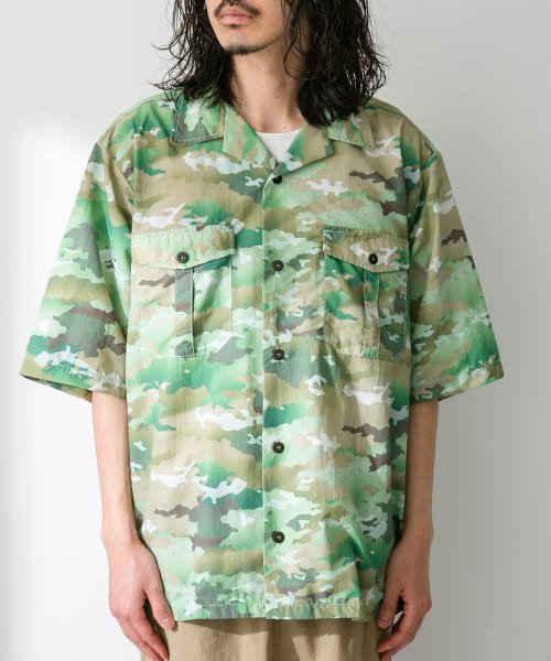 URBAN RESEARCH Sonny Label(アーバンリサーチサニーレーベル)/ARMY TWILL　Camo Print Utility Shirts/img05