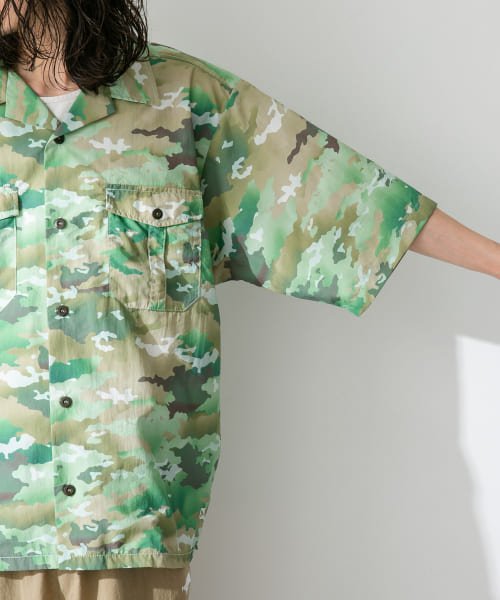 URBAN RESEARCH Sonny Label(アーバンリサーチサニーレーベル)/ARMY TWILL　Camo Print Utility Shirts/img08