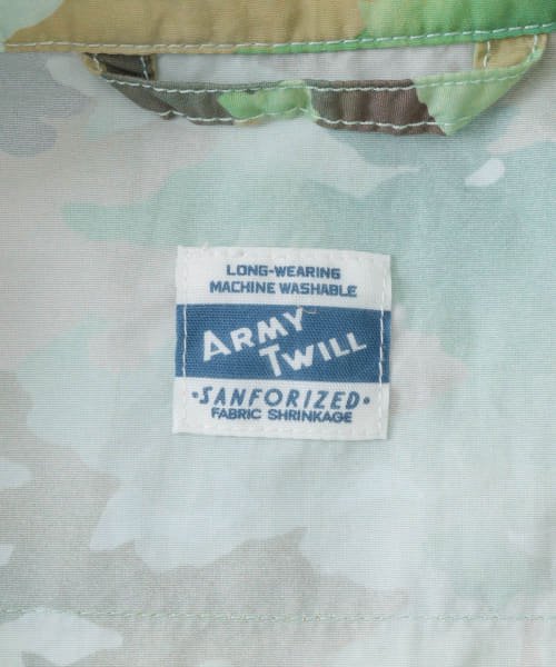 URBAN RESEARCH Sonny Label(アーバンリサーチサニーレーベル)/ARMY TWILL　Camo Print Utility Shirts/img14