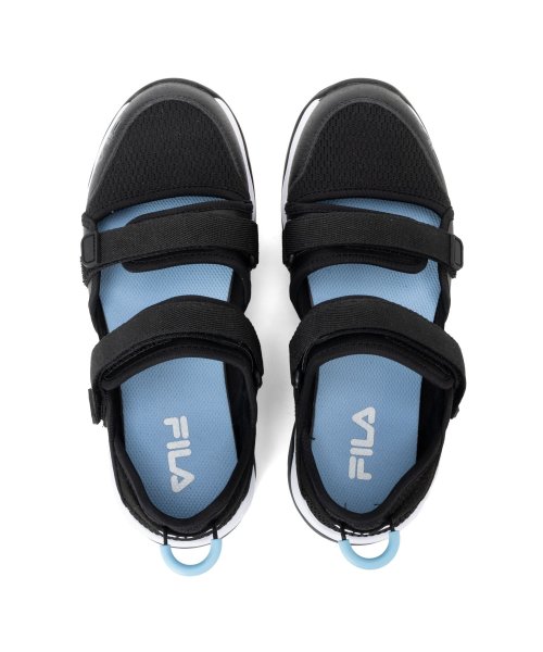 FILA（Shoes）(フィラ（シューズ）)/FILA Promenade Strap/FILA プロムナードストラップ 厚底軽量レディースカジュアルサンダル  / ブラック/img03