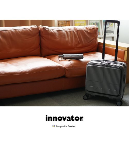 innovator(イノベーター)/イノベーター スーツケース 機内持ち込み Sサイズ 33L フロントオープン ストッパー付き ビジネスキャリー INNOVATOR INV20/img19