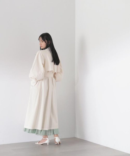 NATURAL BEAUTY BASIC(ナチュラルビューティーベーシック)/シャイニーシアーボイルスカート　24SS/img68