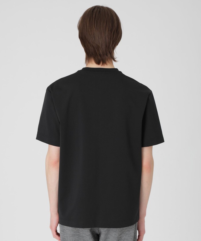 BLACK lab.】テクニカルヘムグラフィックTシャツ(505938934) | BLACK LABEL CRESTBRIDGE(BLACK  LABEL CRESTBRIDGE) - MAGASEEK