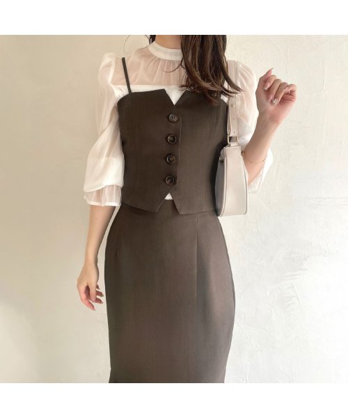 デザインビスチェマーメイドスカートセット 人気・おすすめ｜使いやすい・旅行におすすめ 品質保証 全国発送 日本国内発送・最短翌日お届け