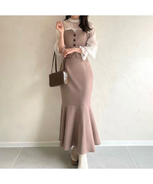 デザインビスチェマーメイドスカートセット 人気・おすすめ｜使いやすい・旅行におすすめ 品質保証 全国発送 日本国内発送・最短翌日お届け