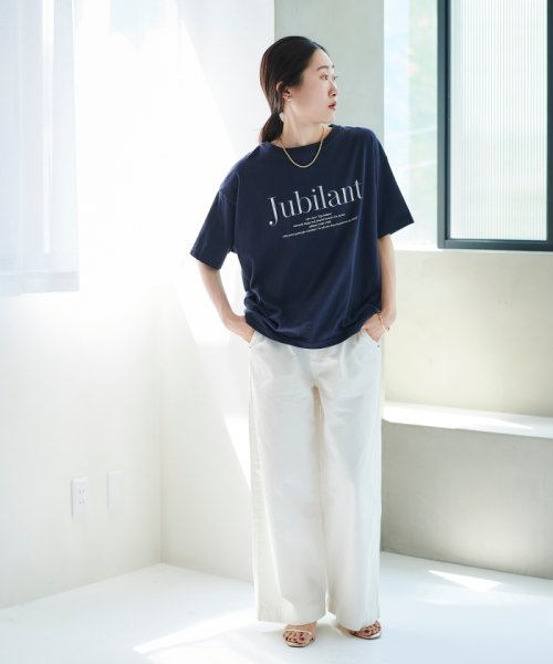 le.coeur blanc(ルクールブラン)/JubilantロゴTシャツ/img36