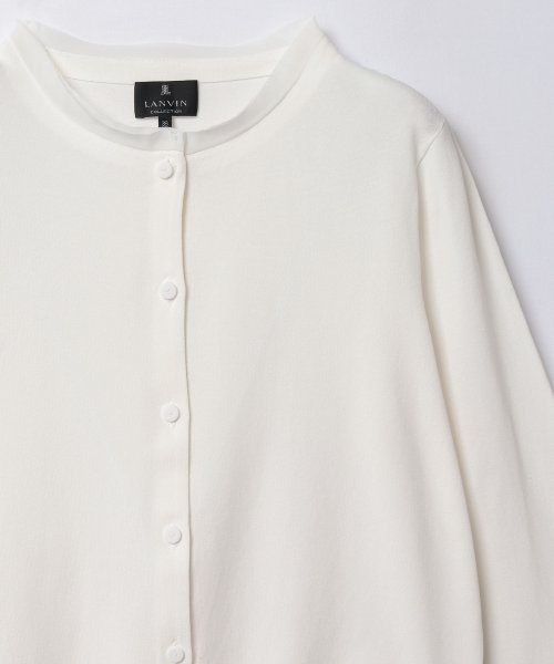 クルーネックカーディガン 