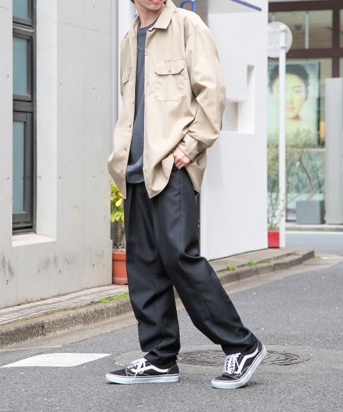 Dickies(Dickies)/【Dickies / ディッキーズ】SHIRTS LSFQ シャツ 羽織 長袖 ロングスリーブ ワークシャツ ロゴ　ワンポイント 574/img18