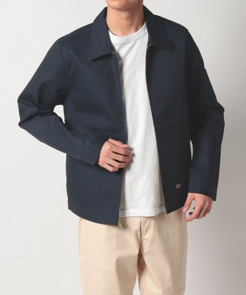 Dickies(Dickies)/【Dickies / ディッキーズ】JACKET FQ アウター ジャケット ブルゾン フロントジップ ワンポイント ステンカラー JT75/img40