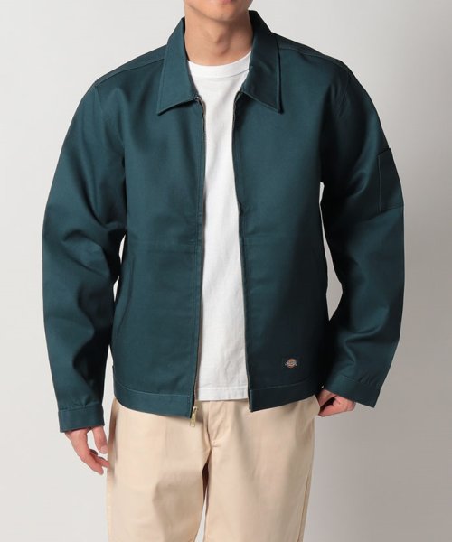 Dickies(Dickies)/【Dickies / ディッキーズ】JACKET FQ アウター ジャケット ブルゾン フロントジップ ワンポイント ステンカラー JT75/img41