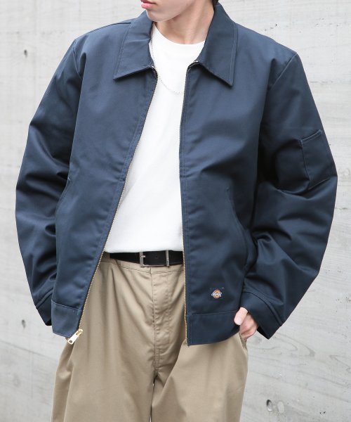 Dickies(Dickies)/【Dickies / ディッキーズ】JACKET FQ　ブルゾン アウター ブルゾン ジップ 長袖 ポケット ステンカラー TJ15/img17