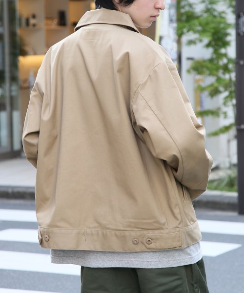 Dickies(Dickies)/【Dickies / ディッキーズ】 T/C/PUツイルFZIPブルゾン アウター ブルゾン ジップ 長袖 ポケット ステンカラー 3178－4130/img07