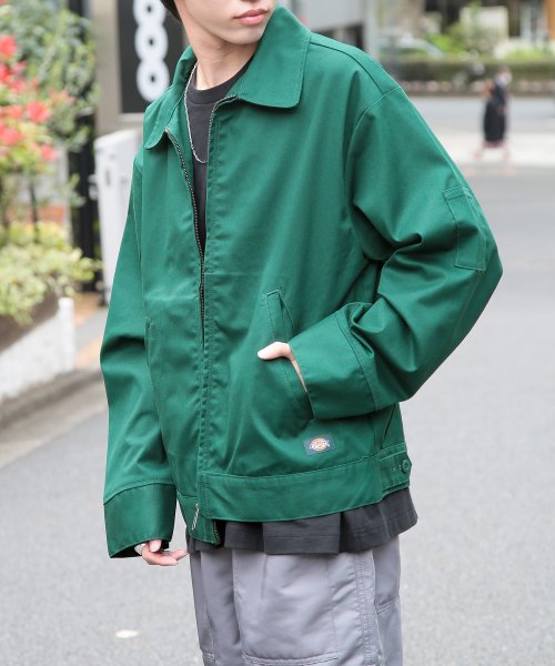 Dickies(Dickies)/【Dickies / ディッキーズ】 T/C/PUツイルFZIPブルゾン アウター ブルゾン ジップ 長袖 ポケット ステンカラー 3178－4130/img10