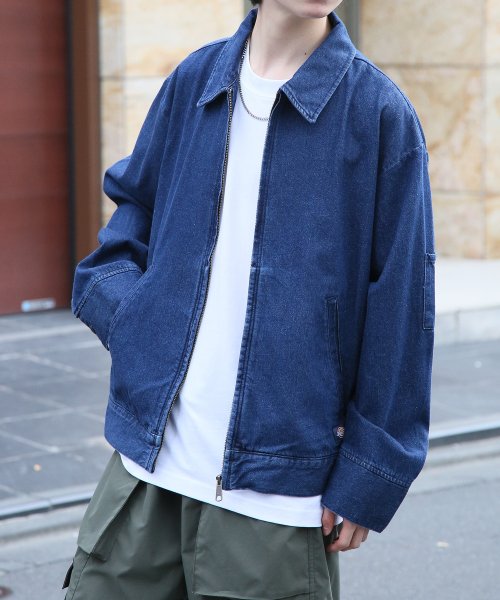 Dickies(Dickies)/【Dickies / ディッキーズ】 T/C/PUツイルFZIPブルゾン アウター ブルゾン ジップ 長袖 ポケット ステンカラー 3178－4130/img15