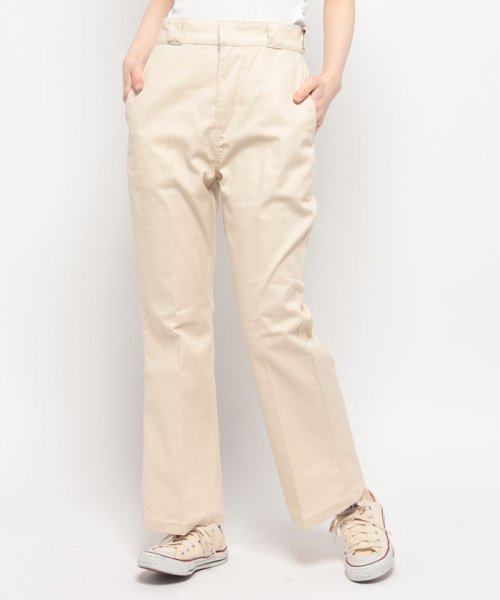 Dickies(Dickies)/【Dickies / ディッキーズ】センタープレス フレアパンツ ロゴ ワークパンツ ベルボトム 3187－6401/img54