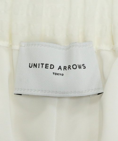 UNITED ARROWS(ユナイテッドアローズ)/ワッフル クロップド パンツ WHITE/img14