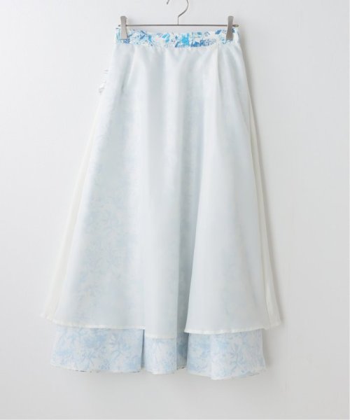 ジュイ柄タックフレアスカート ジュイ柄タックフレアスカート EI1483191030(11440円)