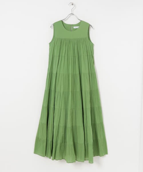 『一部WEB限定カラー』ティアードクリンクルワンピース 人気・おすすめ｜使いやすい・旅行におすすめ 品質保証 全国発送 在庫限り