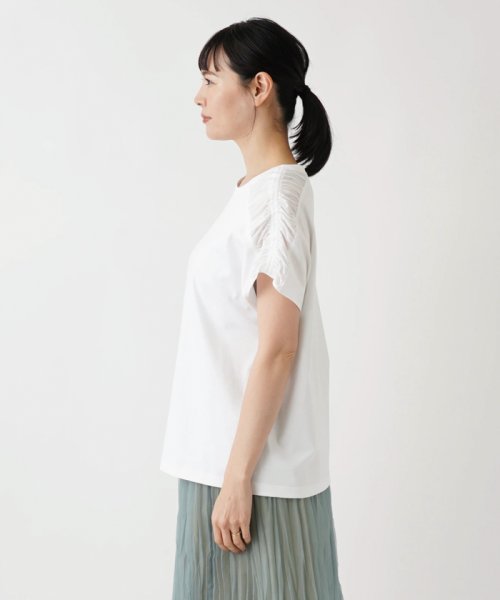 Leilian PLUS HOUSE(レリアンプラスハウス)/半袖カットソー【Leilian WHITE LABEL】/img09