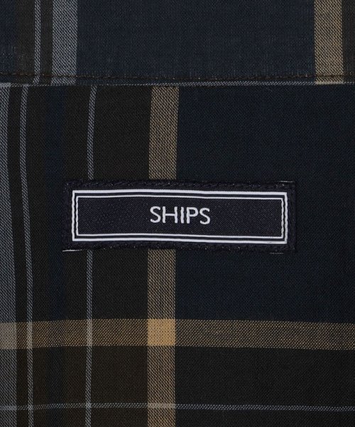 SHIPS MEN(シップス　メン)/SHIPS: オープンカラー コットン マドラスチェック プルオーバー シャツ/img18