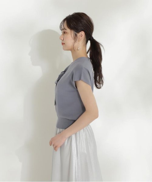 PROPORTION BODY DRESSING(プロポーション　ボディドレッシング)/リボンボウタイフレンチニット WEB限定カラー：ピンク/img34