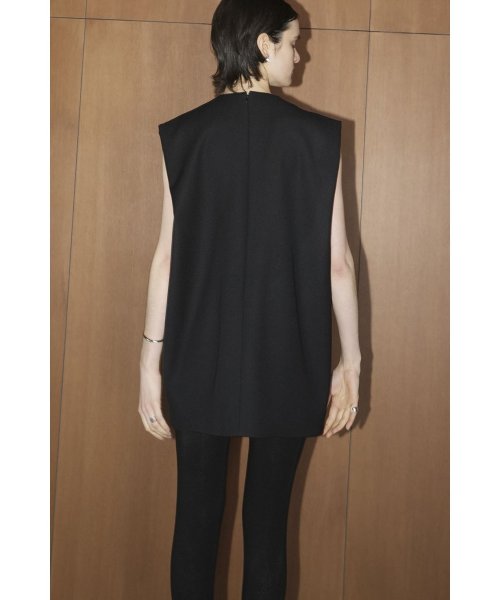 CLANE(クラネ)/SLEEVELESS LONG COCOON TOPS/img03