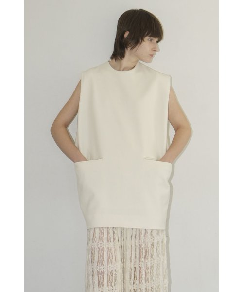 CLANE(クラネ)/SLEEVELESS LONG COCOON TOPS/img08