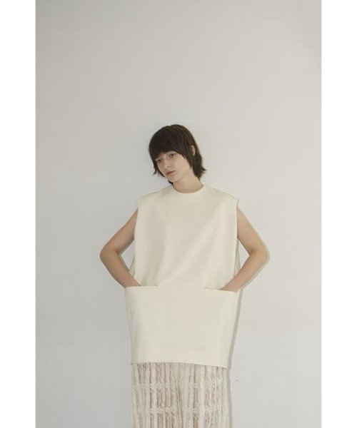 CLANE(クラネ)/SLEEVELESS LONG COCOON TOPS/img15