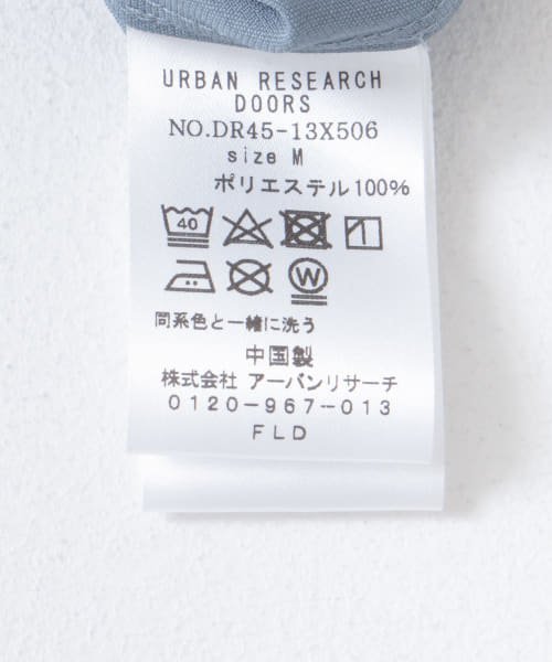 URBAN RESEARCH DOORS(アーバンリサーチドアーズ)/『XLサイズ/WEB限定』『吸水速乾』セオアルファバンドカラーショートスリーブ シャツ/img50