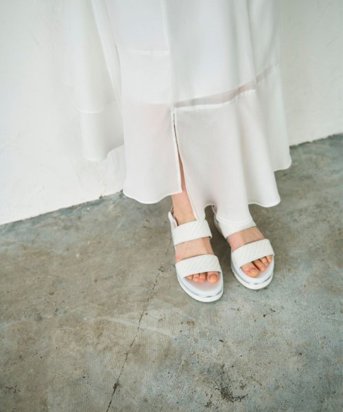 イレギュラーヘムスカート 