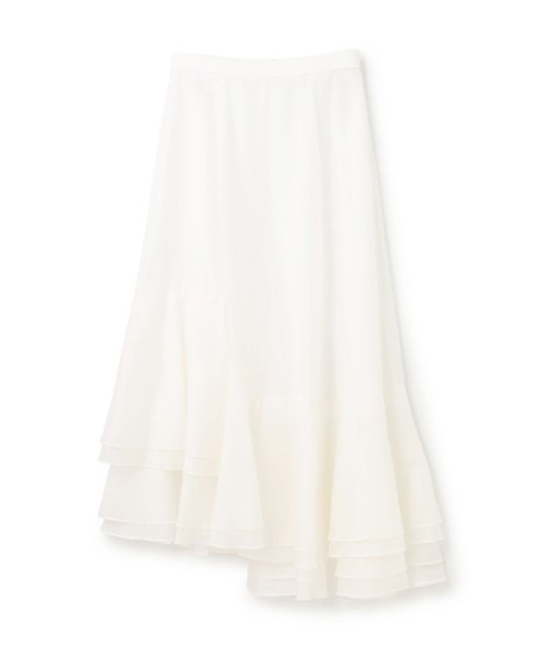 イレギュラーヘムスカート 