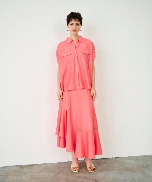 イレギュラーヘムスカート 