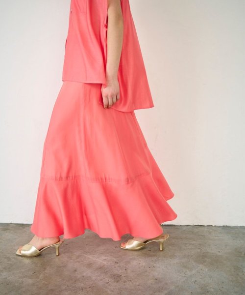 イレギュラーヘムスカート 