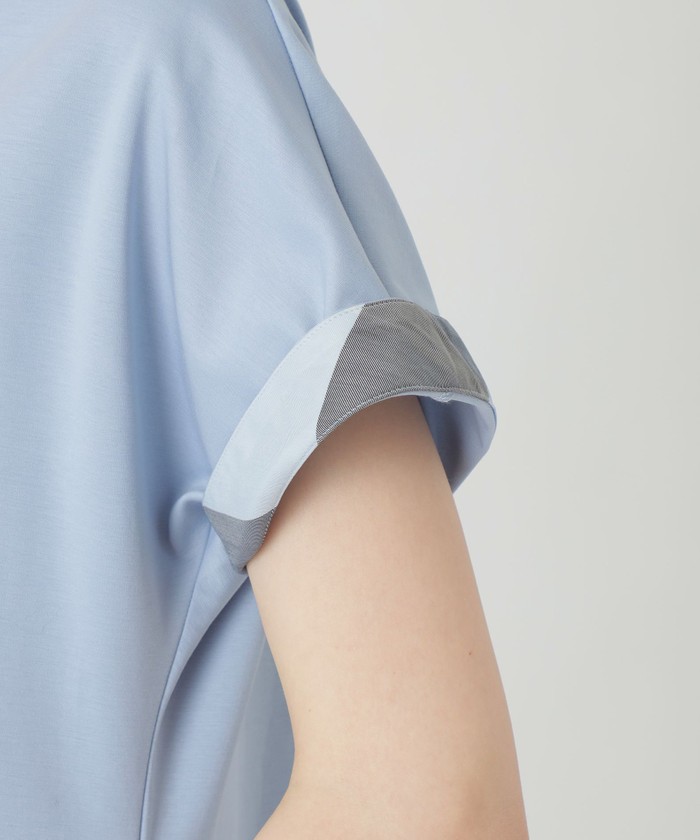 BLUELABEL CRESTBRIDGE コンパクトクリアポンチワンピース BLUE LABEL CRESTBRIDGE（ブルーレーベルクレストブリッジ）の